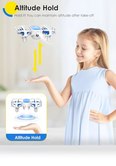 Kids Drone with Altitude-Hold, 3D Flip, and Headless Mode — Flying Toys, JY09