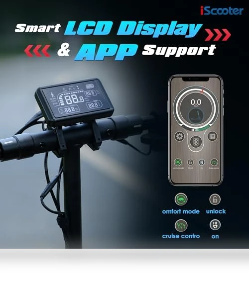 Electric Scooter, 10" Tires, 800W Motor E-Scooter Up to 25/28 Miles Range — Electric Vehicles, iScooter