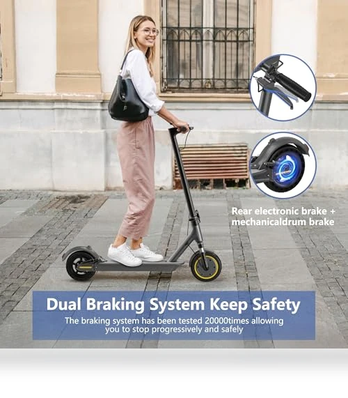 Electric Scooter Adults, Max 19/27/49 Miles Ranges, Top Speed 19/22 mph, 350/750W Peak Motor, Folding E-Scooter with... — Electric Vehicles, NAVIC