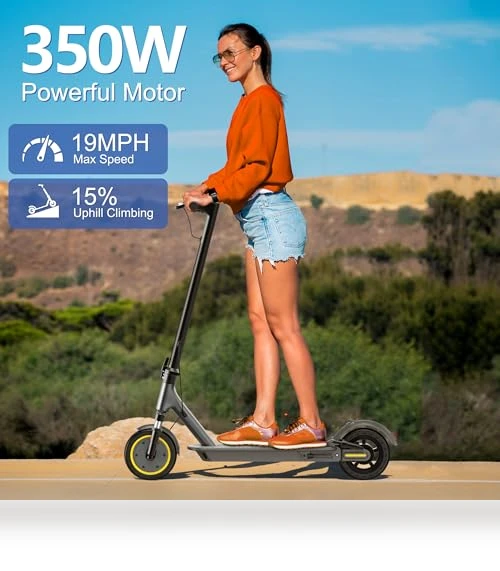 Electric Scooter Adults, Max 19/27/49 Miles Ranges, Top Speed 19/22 mph, 350/750W Peak Motor, Folding E-Scooter with... — Electric Vehicles, NAVIC