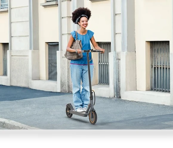 Electric Scooter with Powerful Motor, Long Range, and Cruise Control — Electric Self-Balancing Scooters, VOLPAM