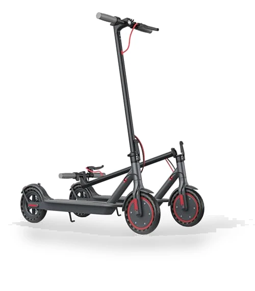 Portable Foldable Electric Scooter for Adults - 8.5" Solid Tires, 350W Motor — Electric Vehicles, Roinside