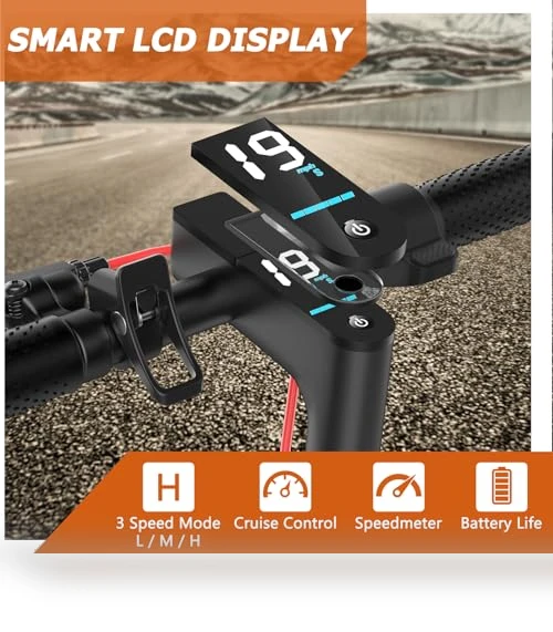 Electric Scooter for Adults with 350W Motor, 281Wh Battery, 8.5" Tires, Up to 22 Miles Range — Electric Vehicles, Qlaway