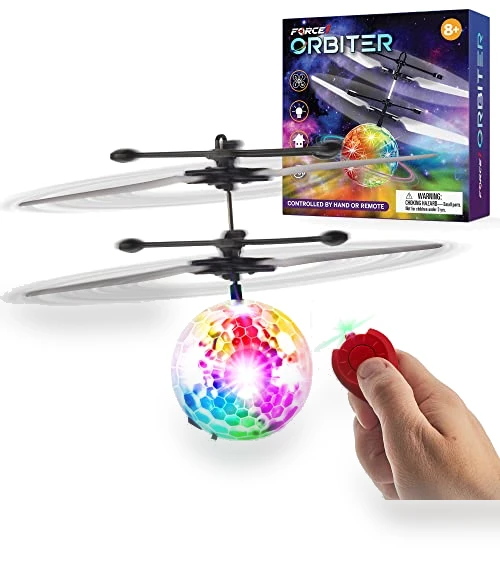 Flying Orb Ball Toy Hand Operated Spinner Drones for Kids - Mini UFO Drone Toys with Remote — Drones & UAV Technology, Force1