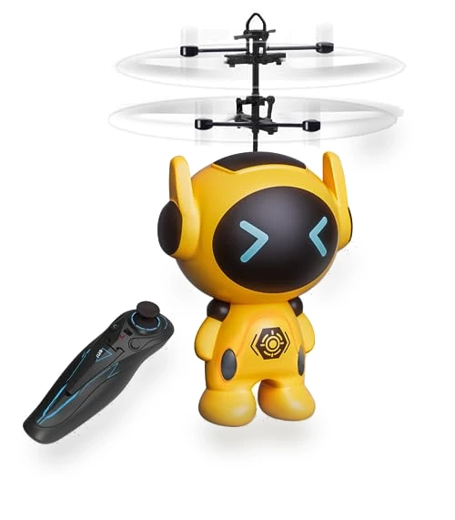 Remote Control Flying Robot Toy for Kids and Adults — Interactive Figures & Robots, Tcvents