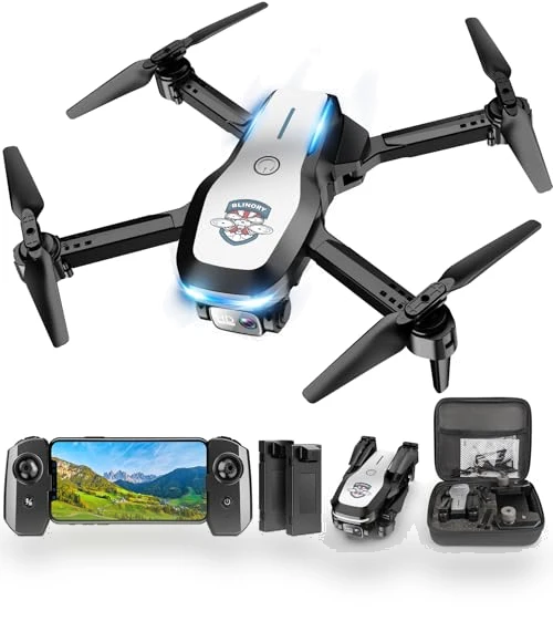 1080P FPV Foldable Drone with Camera for Beginners — Drones, Velcase