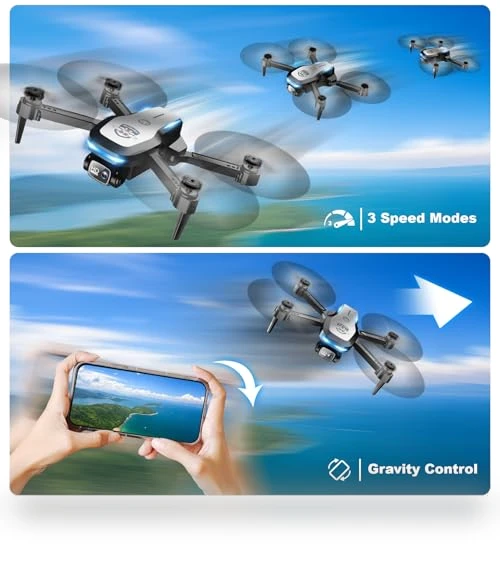 1080P FPV Foldable Drone with Camera for Beginners — Drones, Velcase