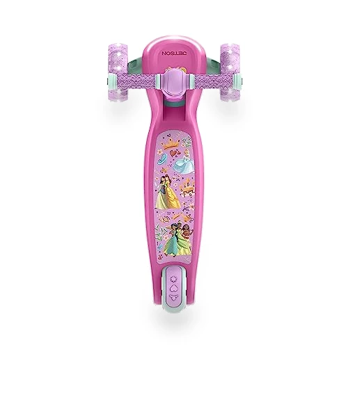 Character Kids Kick Scooter with LED Lights and Light-Up Wheels — Push Scooters, Jetson