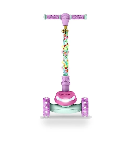 Character Kids Kick Scooter with LED Lights and Light-Up Wheels — Push Scooters, Jetson