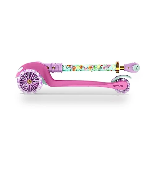Character Kids Kick Scooter with LED Lights and Light-Up Wheels — Push Scooters, Jetson
