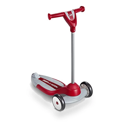 3 Wheel Scooter for Kids and Toddlers, Red Kick Scooter — Baby Walkers, Radio Flyer
