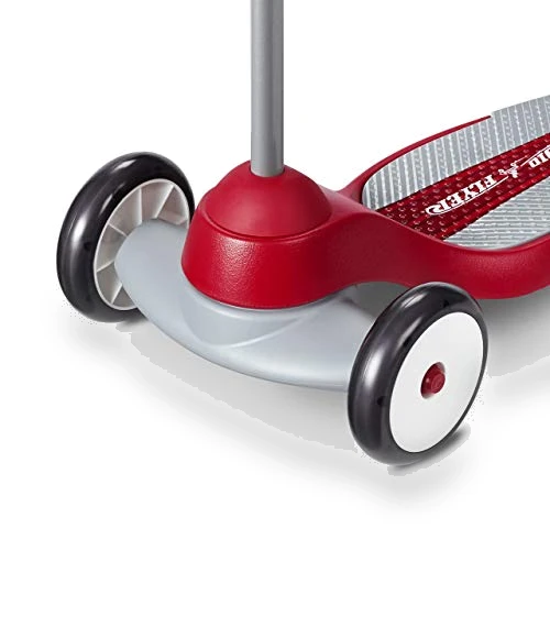 3 Wheel Scooter for Kids and Toddlers, Red Kick Scooter — Baby Walkers, Radio Flyer