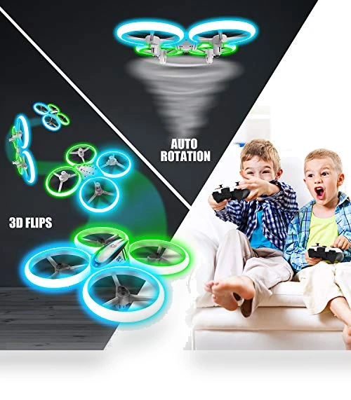 RC Drone with Altitude Hold and Headless Mode for Kids — Interactive Figures & Robots, HASAKEE