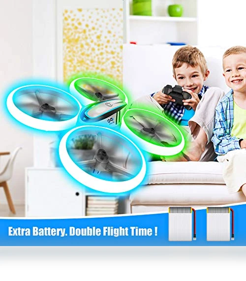 RC Drone with Altitude Hold and Headless Mode for Kids — Interactive Figures & Robots, HASAKEE