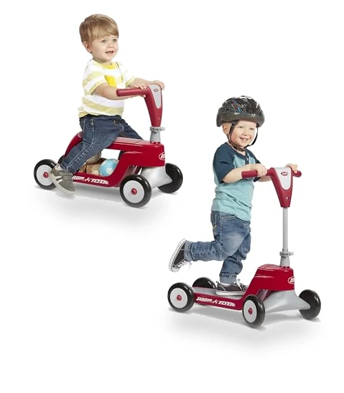 Toddler Scooter and Ride On Toy for Kids Ages 1-4 Years — Balance Bikes, Radio Flyer