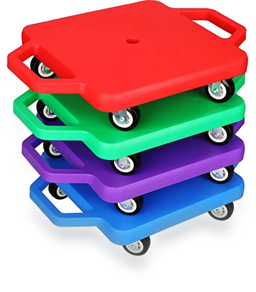 Sports Scooter Board Set with Handles for Kids — Pedal Cars, Jerify