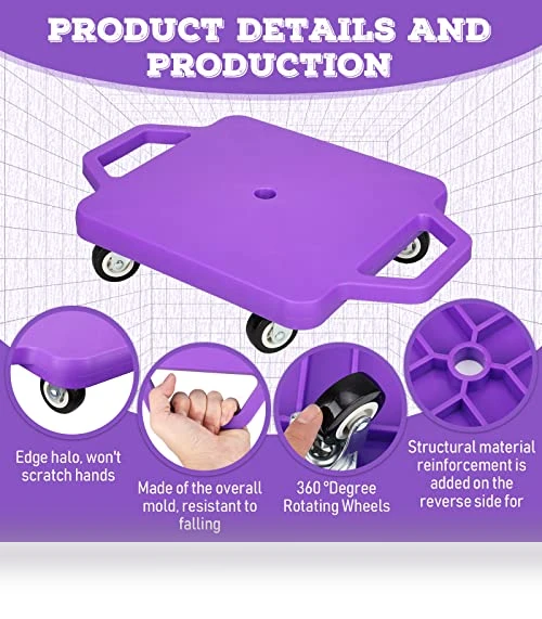 Sports Scooter Board Set with Handles for Kids — Pedal Cars, Jerify