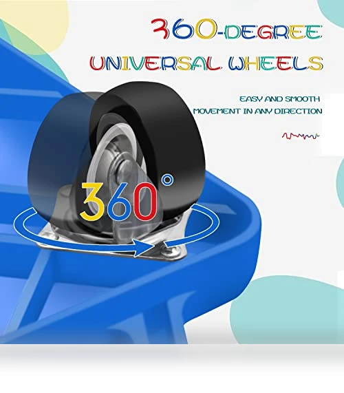 Kids Sports Scooter Board with 360-Degree Wheels and Handles — Kids' Bikes, tujol