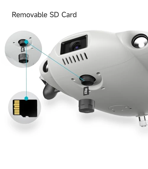 Underwater Drone with Robotic Arm, 4K60FPS, 360° Omnidirectional Movement — Drones & UAV Technology, FIFISH