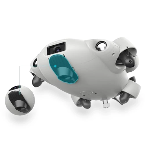 Underwater Drone with Robotic Arm, 4K60FPS, 360° Omnidirectional Movement — Drones & UAV Technology, FIFISH