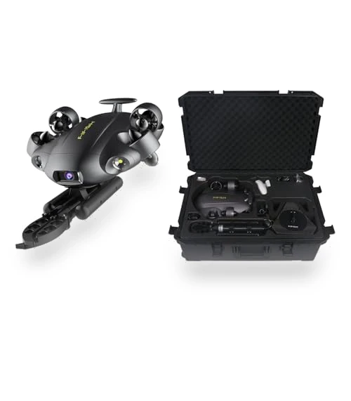 Underwater Drone with Robotic Arm, AI Vision Lock, 4K Camera, 660ft Dive — Drones & UAV Technology, FIFISH