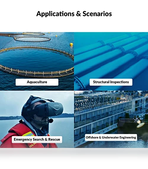 Underwater Drone with Robotic Arm, AI Vision Lock, 4K Camera, 660ft Dive — Drones & UAV Technology, FIFISH