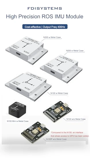 Mini Inertial Navigation Module IMU MEMS with Metal Shell, Nine-axis AHRS/Gyroscope — Sensors, youyeetoo