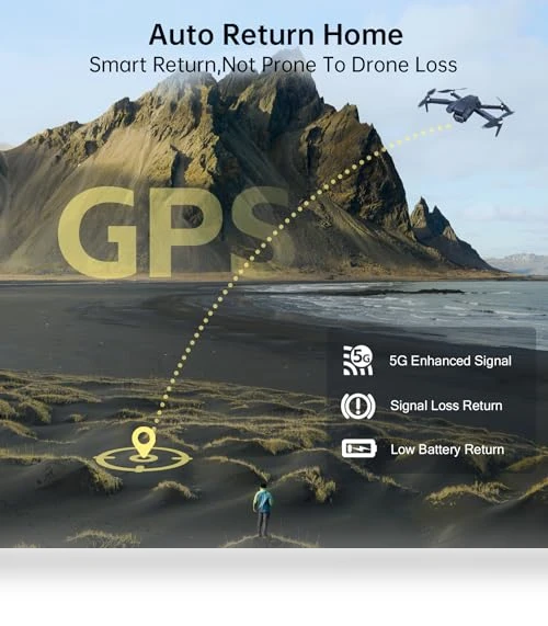 X10 PRO GPS Drone with Camera 4K UHD, 90 Min Flight Time, 3280 FT Range — Drones, CHUBORY