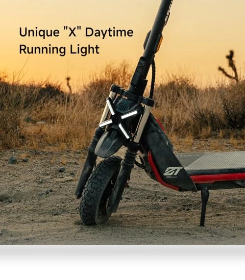 Electric Scooter for Adults with Dual Suspension and Flash Charge — Electric Self-Balancing Scooters, Segway