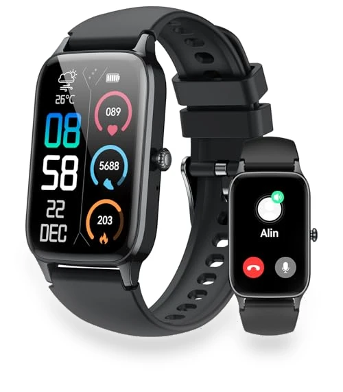 1.57" Smartwatch with Bluetooth Calls, 110+ Sport Modes, Heart Rate Monitor — Smartwatches, Dyurwa