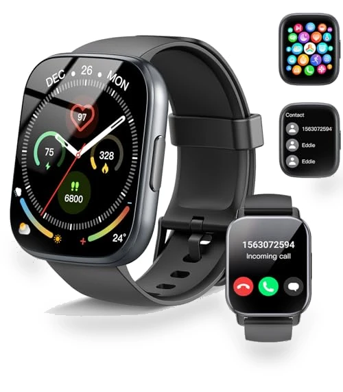 1.95" Smartwatch with Bluetooth Calls, 110+ Sports Modes, Heart Rate Monitor — Smartwatches, Cillso