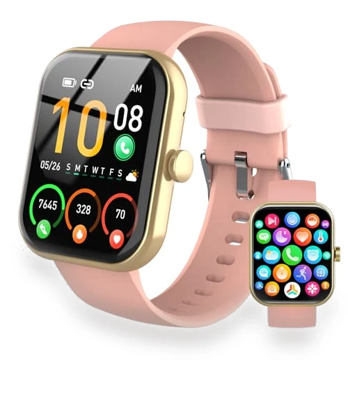1.96" Fitness Tracker Smartwatch with Heart Rate Monitor — Smartwatches, Coucur