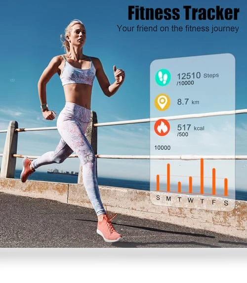 1.96" Fitness Tracker Smartwatch with Heart Rate Monitor — Smartwatches, Coucur