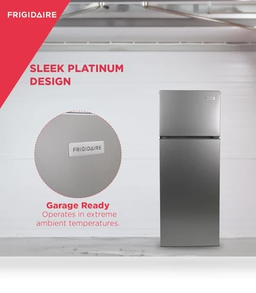2 Door Apartment Size Refrigerator with Freezer, 7.5 cu ft — Cooling Solutions, Frigidaire