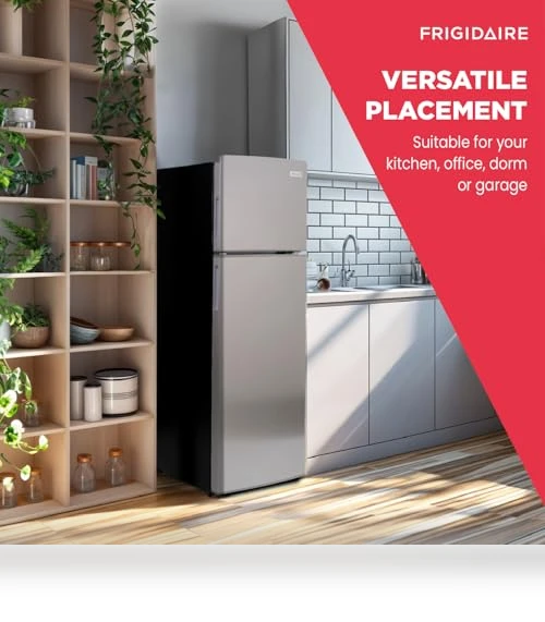 2 Door Apartment Size Refrigerator with Freezer, 7.5 cu ft — Cooling Solutions, Frigidaire