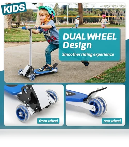 3 Wheel Kick Scooter for Kids Ages 8-12 — Electric Vehicles, CALCHELE