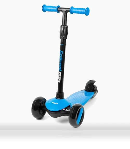 3 Wheel Scooter for Kids with Adjustable Handlebar - Perfect for Toddlers Ages 3-10 — Balance Bikes, New Bounce