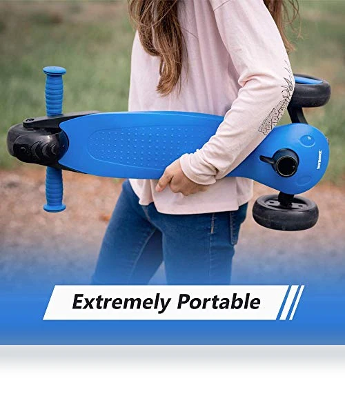 3 Wheel Scooter for Kids with Adjustable Handlebar - Perfect for Toddlers Ages 3-10 — Balance Bikes, New Bounce