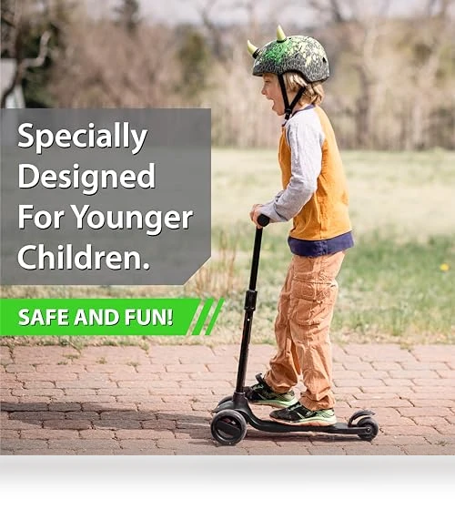 3 Wheel Scooter for Kids with Adjustable Handlebar - Perfect for Toddlers Ages 3-10 — Balance Bikes, New Bounce