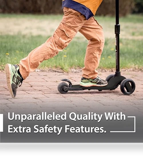 3 Wheel Scooter for Kids with Adjustable Handlebar - Perfect for Toddlers Ages 3-10 — Balance Bikes, New Bounce