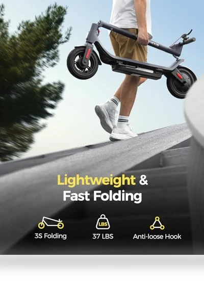 31 Miles Long Range Electric Scooter for Adults with APP Control — Electric Vehicles, MEGAWHEELS