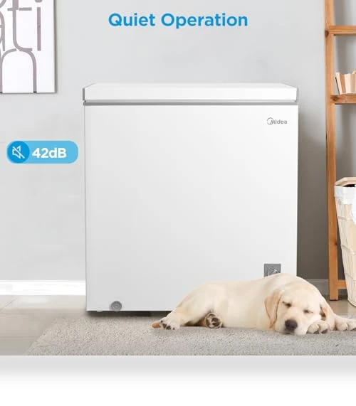 7.0 Cubic Feet Chest Freezer Convertible, White — Mini Fridges, Midea