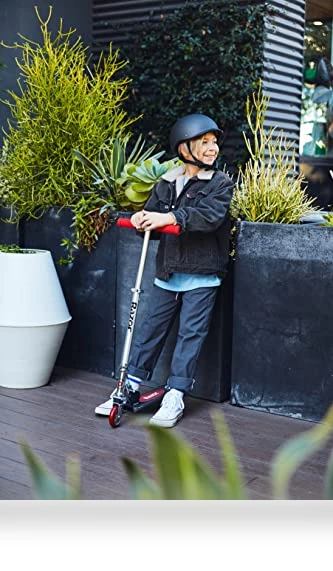 A2 Kick Scooter for Kids – Foldable, Lightweight with Front Suspension — Push Scooters, Razor