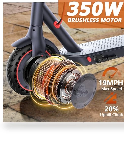 Aluminum Alloy Frame Electric Scooter for Adults — Electric Self-Balancing Scooters, Qlaway
