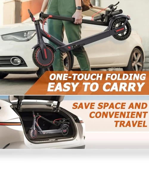 Aluminum Alloy Frame Electric Scooter for Adults — Electric Self-Balancing Scooters, Qlaway