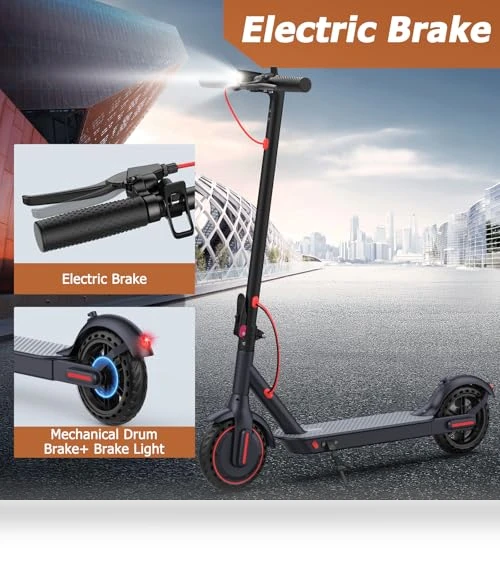 Aluminum Alloy Frame Electric Scooter for Adults — Electric Self-Balancing Scooters, Qlaway