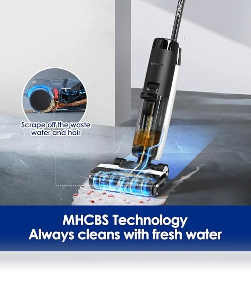 Cordless Wet Dry Vacuum Cleaner with Self-Cleaning, Smart Mop for Hard Floors — Vacuums, Tineco
