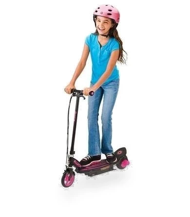 Electric Scooter for Kids 8+ with Hub Motor, Push-Button Throttle — Electric Vehicles, Razor