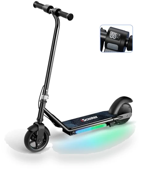 Electric Scooter for Kids Ages 6-12, 150W Motor, LED Display, 3 Speeds Adjustable — Electric Vehicles, iScooter