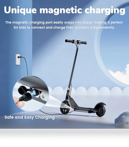 Electric Scooter for Kids Ages 6-12, 150W Motor, LED Display, 3 Speeds Adjustable — Electric Vehicles, iScooter